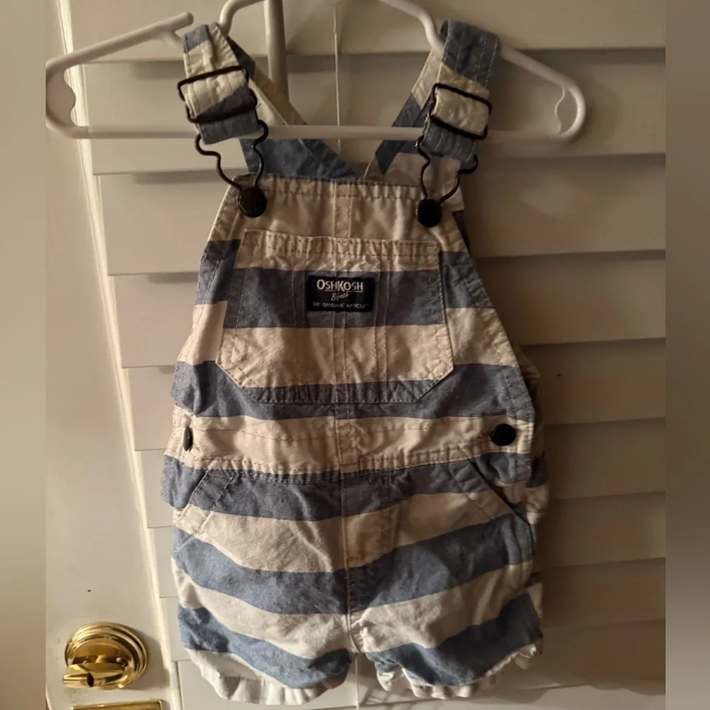 Oshkosh B’Gosh Striped Shortalls